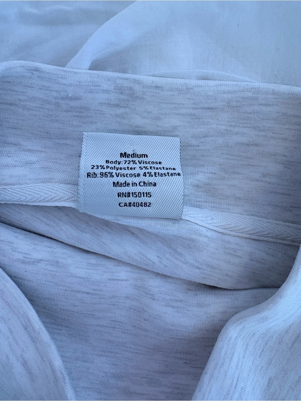 Varley Doublesoft Ivory Cowl-neck Sweatshirt-M - Picture 10 of 16